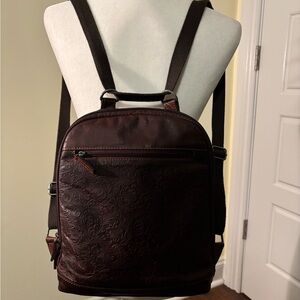 Jack George’s Buffalo  Leather Backpack/Crossbody